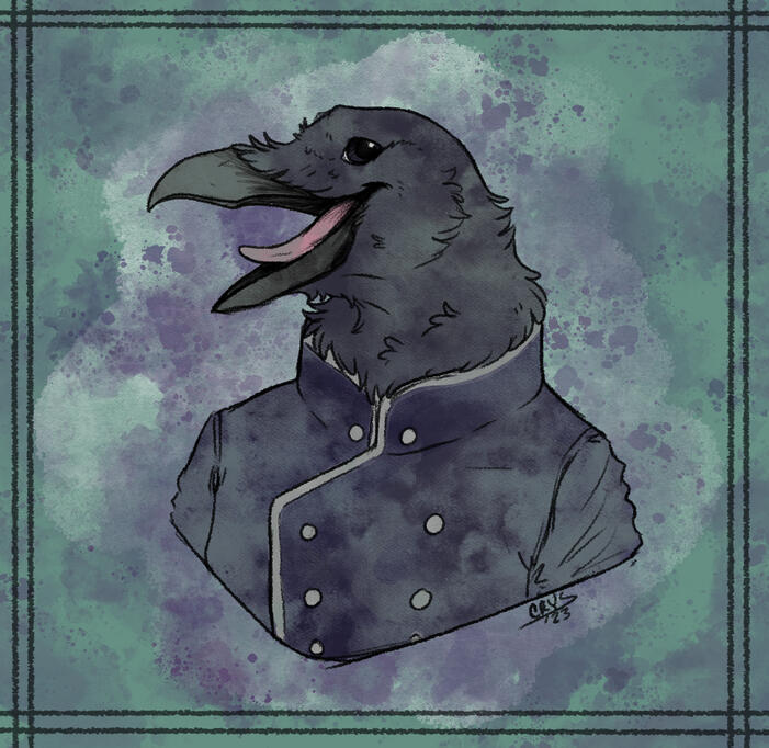 Colored Headshot Sketch